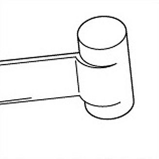 Schocket Double Ended Scleral Depressor