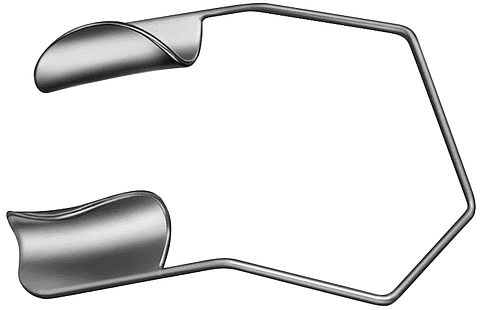 Temporal Approach Lid Speculum Solid Blade