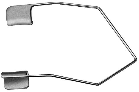 Barraquer Eye Speculum Pediatric Solid Blade