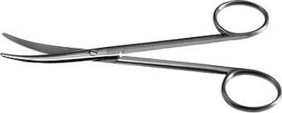 Curved Enucleation Scissors