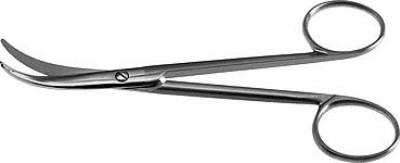 Curved Enucleation Scissors